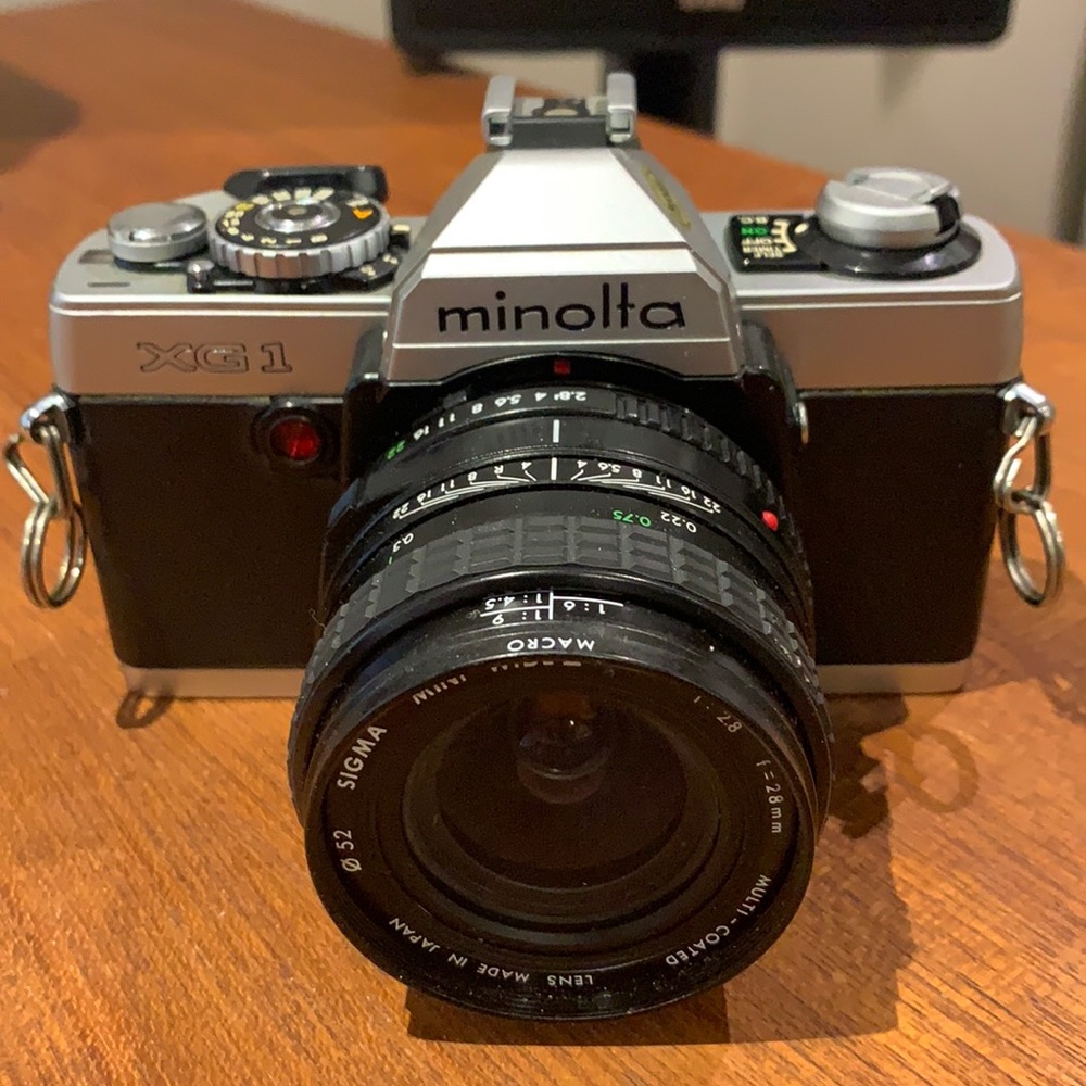 35mm film Minolta XG1 w/sigma mini wide 2  28mm 2.8